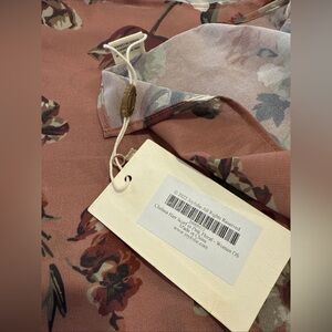 Joyfolie Floral Pink and Cream Scarf